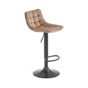 Barska stolica 106x43 cm antracit/smeda