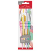 SET KISTOVA OD SINTETICKIH VLAKANA PK4 FABER-CASTELL 481620 PASTEL BLISTER