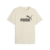 PUMA Essentials Logo Tee Men, Men, Alpine Snow, M