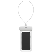 Baseus Lets Go Universal waterproof case for smartphones, white (6953156220805)