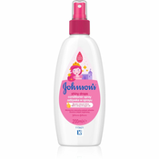 Johnsons Baby Shiny Drops regenerator u spreju bez ispiranja s arganovim uljem od 18 mjeseci 200 ml