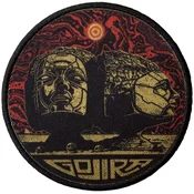 Gojira Scuplted Heads Iron-On Patch