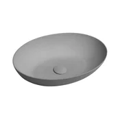 Sapho - Umivalnik na pult FORMIGO 60x40 cm beton/siva