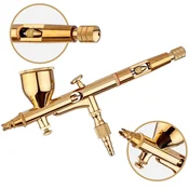 shumee GOLD Precision Modeling Airbrush z 0,2 mm šobo za dvojno delovanje