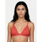 Calvin Klein Swimwear Bikini zgornji del  losos / bela