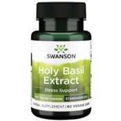Swanson Ekstrakt svete bazilike, 400 mg, 60 kapsul