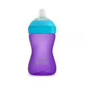 PHILIPS AVENT Šolja sa mekanim kljunom 300ml ljubicasta