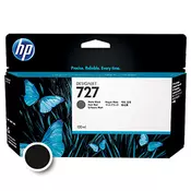 HP 727 130-ml Matte Black Designjet Ink Cartridge (B3P22A)