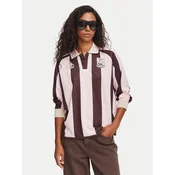 Kappa Polo majica 311U77W Roza Oversize