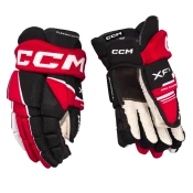 Hokejske rokavice CCM Tacks XF 80 Black/Red/White Junior 11 palcev