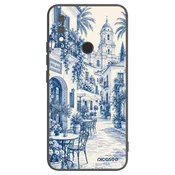 Silikonski črni ovitek za Xiaomi Redmi Note 7 - Calle Azul