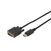 ASSMANN Electronic DisplayPort - DVI 2m DisplayPort DVI-D Black