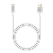 LINQ LinQ, Kabel USB v USB C, hitro polnjenje, 3 A, sinhronizacija, dolžina 1,5 m, Srebrna, (5000220181)