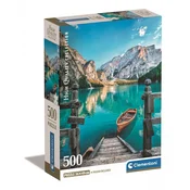 Clementoni Puzzle 500 jezero braies CL35538