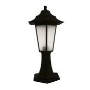 Ideus Stoječa vrtna svetilka črna E27 40W 43cm IP44 BEGONYA1 03079