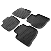 Rubber car mats Škoda Rapid 2012-2019