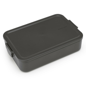 Škatla s kosilom MAKE & TAKE Brabantia 2,0 l temno siva