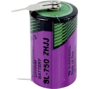 Tadiran Batteries Posebna litijeva baterija Tadiran 1/2 AA 2 x spajkalni zatič 3.6 V 1100 mAh 1/2 AA (O x V) 15 mm x 25 mm, (20439757)