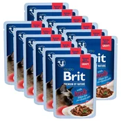 BRIT Premium Cat Delicate Fillets in Gravy with Lamb for Sterilised 12 x 85 g