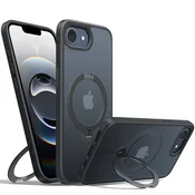 Premium maska Torras Ostand Spin za iPhone 16e - black