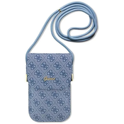 Guess Bag GUOWBP4SNSB blue 4G Metal Script Logo (GUOWBP4SNSB)