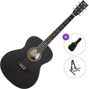 SX SO104 Standard SET Matte Black Akustična kitara