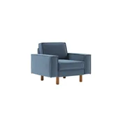 Atelier del Sofa Fotelja Sparrow 1, Plava