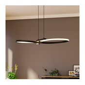 Eglo 901267 - LED Lestenec na vrvici SERPINS LED/21W/230V 3000K črna