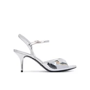 LOVE MOSCHINO Sandali JA16107G0OJE090B Srebrna