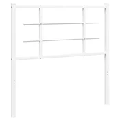 Vidaxl Kovinsko nadomestno vzglavje belo 100 cm