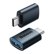 Baseus Ingenuity Series USB-C na USB-A 3.2 gen 1 adapter plavi (ZJJQ000003)