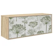 vidaXL Stenska TV omarica GOTHA 102 x 33 x 40 cm Sonoma hrast