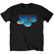 Yes Classic Blue Logo Black XL Majica
