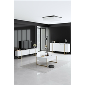 Hanah Home HANAH HOME Luxe - White, Gold garnitura pohištva za dnevno sobo, (20869736)