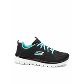 Skechers Superge Get Connected 12615/BKTQ Črna