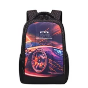 S-Cool Ranac sa ojačanim leđima Race car SC2955, 40x29x14cm, Crni