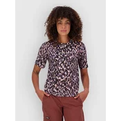 Mons Royale Icon Merino ženska majica rock leopard