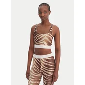 Just Cavalli Top 80PAM204 JS558 Bež Slim Fit