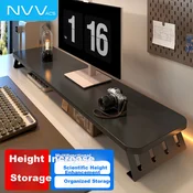 NVV Postolje za monitor, 60x19 cm, Crno
