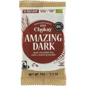 Cokolada bez šecera amazing dark BIO Chokay 70g