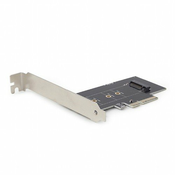 Gembird M.2 SSD adapter PCI-Express add-on card, with extra low-profile bracket | PEX-M2-01
