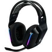 Slušalice Logitech G733, gaming, mikrofon, bežične, crne - PROMO 981-000863