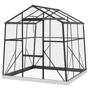 Homestar Toplar 192x192x204 cm Črna