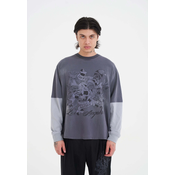 Ed Hardy Majica golobje modra
