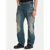 G-Star Raw Jeans hlače Contor 3D D27049-E358 Modra Regular Fit