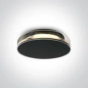 PLAFONJERA LED/12W/325lm/3000K/230V fi1238mm CRNA