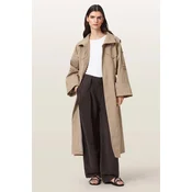 AllSaints trenčkot ženski z bombažem CLAYTON