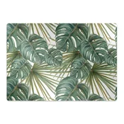 Decormat Podloga za zaščito tal Exotic plants 120x90 cm 15 cm