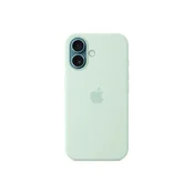 iPhone 16 Silicone Case sa MagSafe-om – Aquamarine
