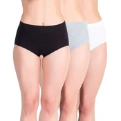 Yenita Ženske bombažne maxi slip spodnjice za večje številke, 5109, 3/1